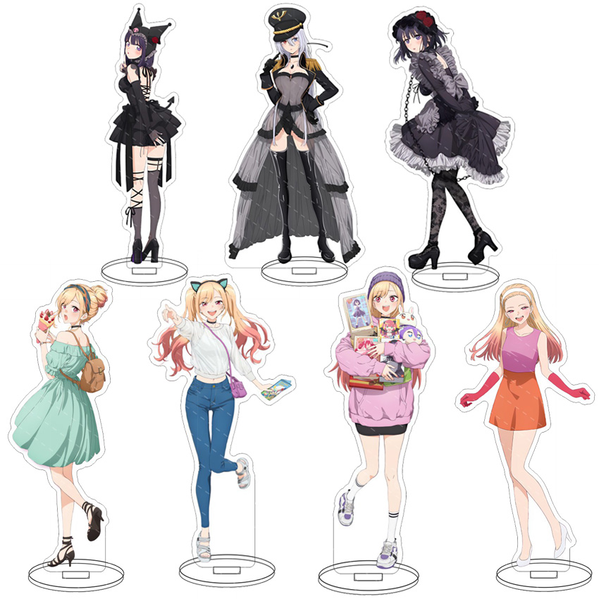 Merchandise Anime - 16CM 애니메이션 아크릴 스탠드 마이 드레스업