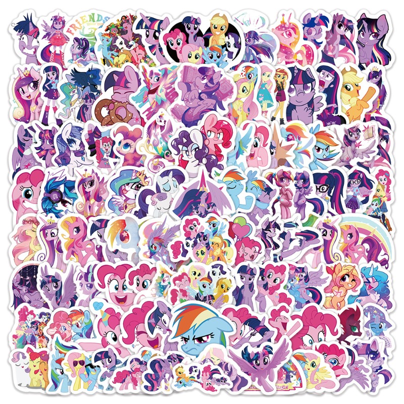 Merchandise Anime - 100pcs 만화 마이 리틀 포니 트와일라잇