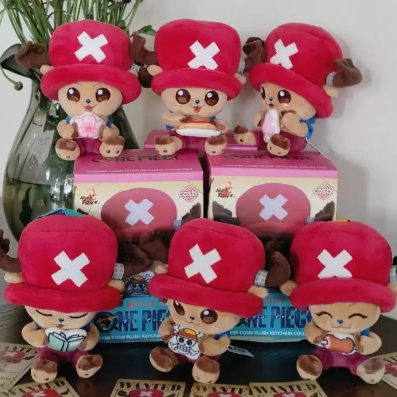 Anime One Piece Merchandise - HotToys 오리지널 원피스 초퍼 코스비 키체인