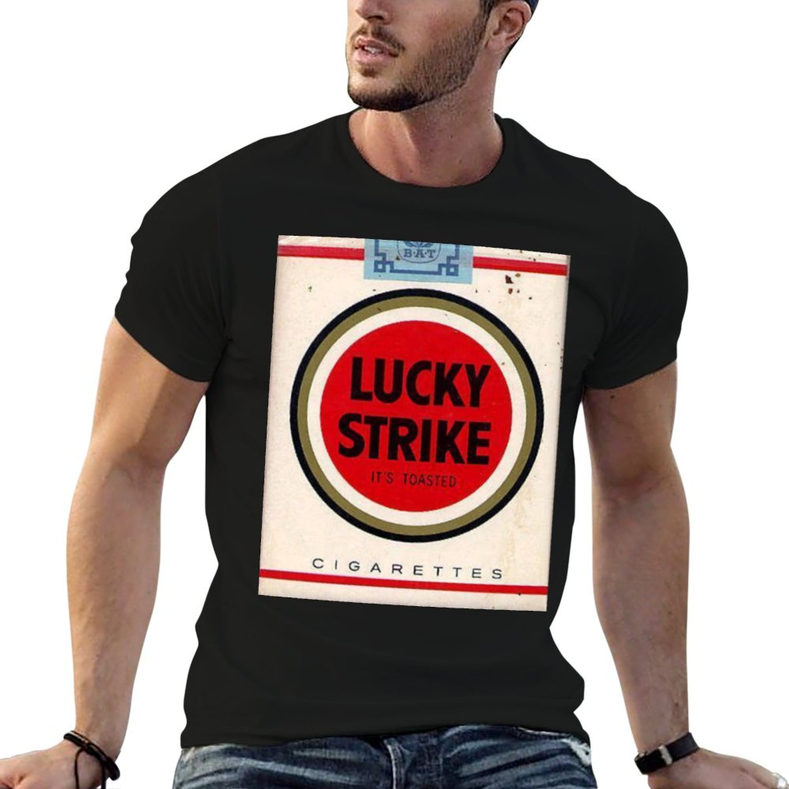 Anime Merchandise Shirt - 베스트 셀러 럭키 스트라이크 상품 티셔츠