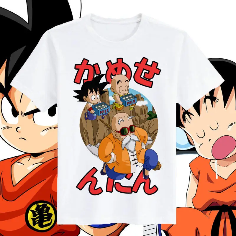 Anime Merchandise Shirt - 드래곤 볼 핫 여름 애니메이션 상품