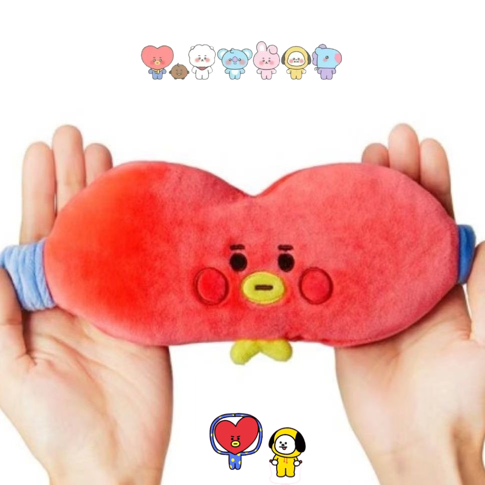 Cute Anime Merchandise - BT21 만화 귀여운 봉제인형 아이 마스크