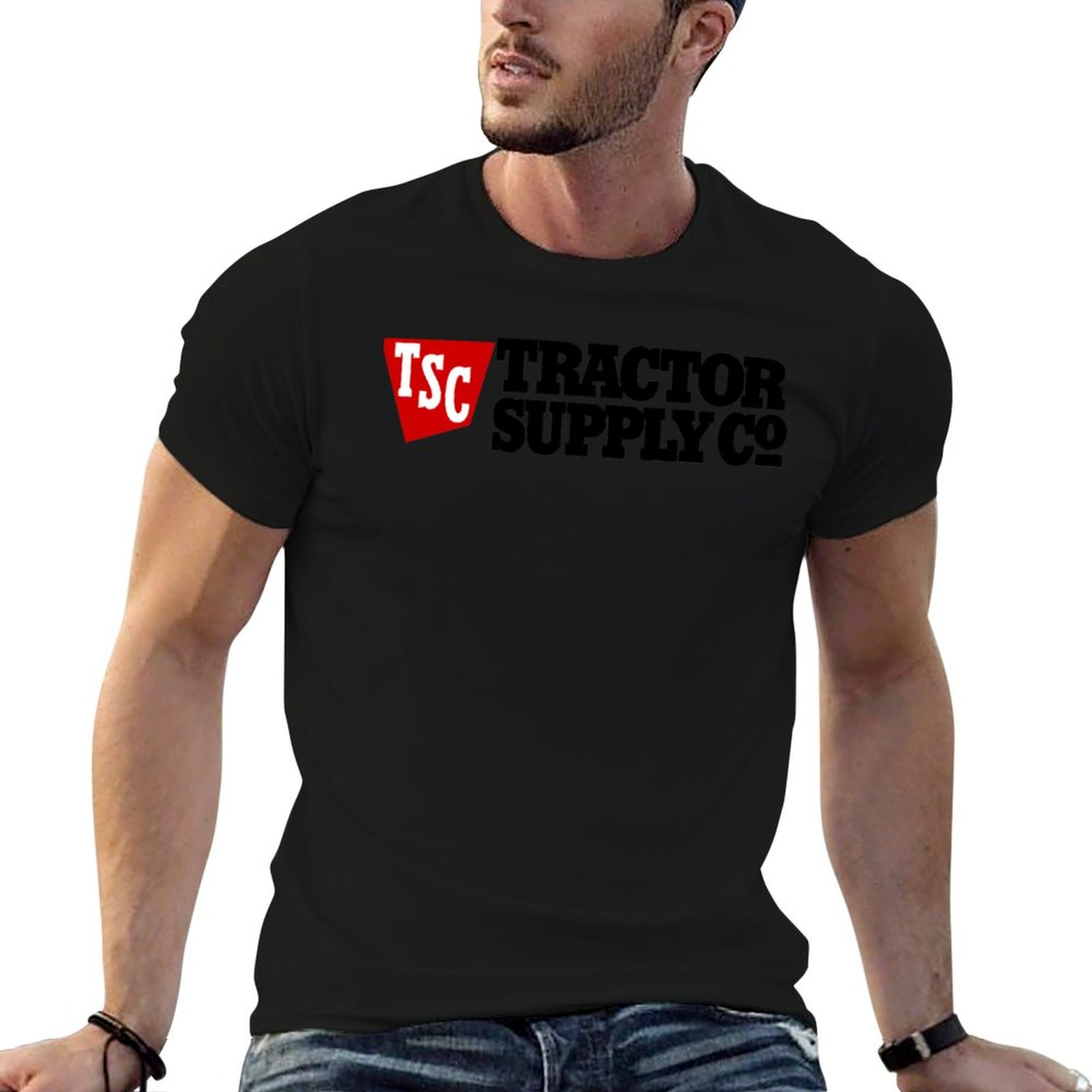 Anime Merchandise Shirt - Tractor Supply TSC 로고 상품 티셔츠