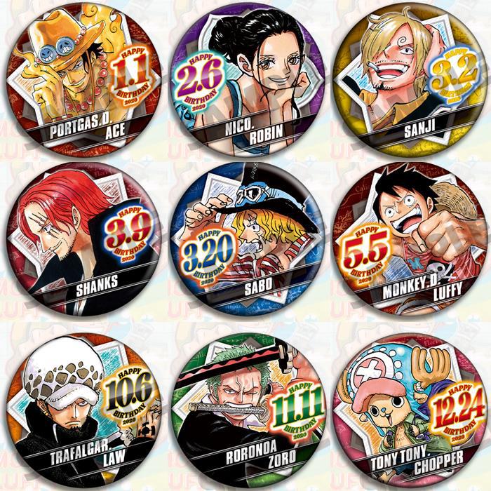 원피스 애니메이션 배지 세트 공식 상품 2020 생일  - Anime One Piece Merchandise 리뷰 및 가격