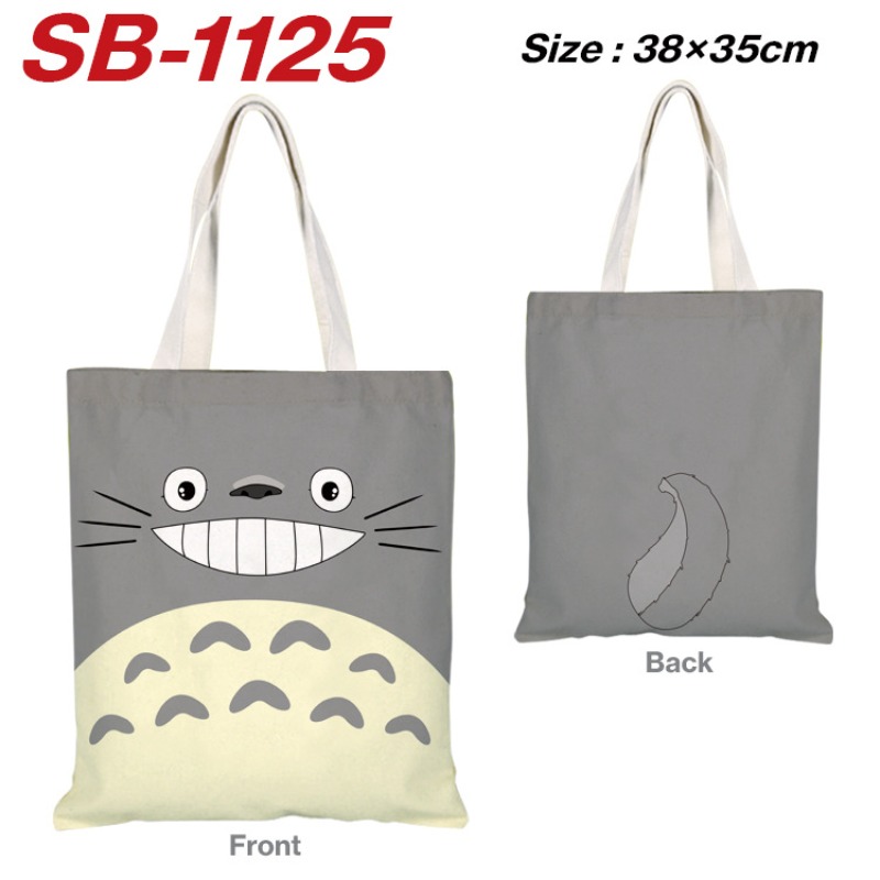 이웃집 토토로 애니메이션 상품 캔버스 숄더 토트백 경량 - Anime Merch Shopping 리뷰 및 가격