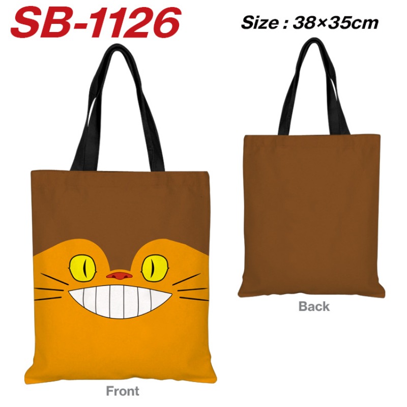 이웃집 토토로 애니메이션 상품 캔버스 숄더 토트백 경량 - Anime Merch Shopping 리뷰 및 가격