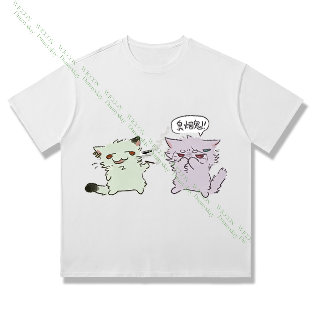 Chainsmoker Cat Yaniko Satou 귀 - Anime Merchandise Shirt 리뷰 및 가격