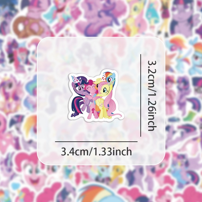 100pcs 만화 마이 리틀 포니 트와일라잇 스파클 패 - Merchandise Anime 리뷰 및 가격