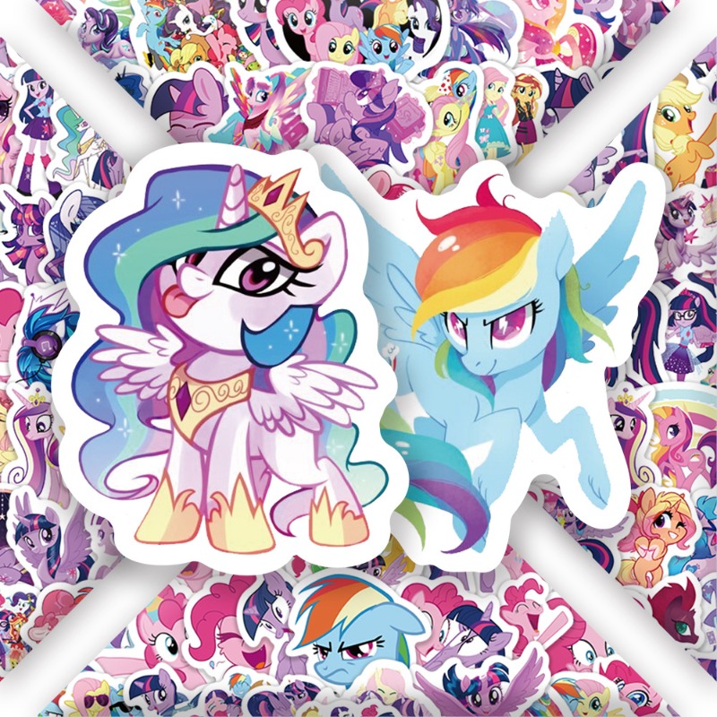 100pcs 만화 마이 리틀 포니 트와일라잇 스파클 패 - Merchandise Anime 리뷰 및 가격