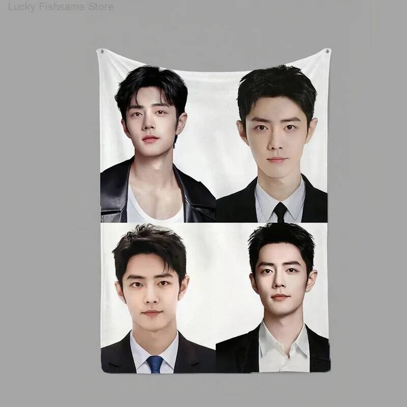 Xiao Zhan 상품: 담요 선글라스 포스터 벽 스티 - Anime Merchandise Dress 리뷰 및 가격