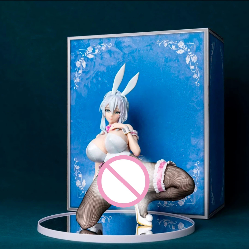 유키노 버니걸 스쿼팅 포즈 피규어 30cm 반짝이는 스 - Premium Anime Merchandise 리뷰 및 가격