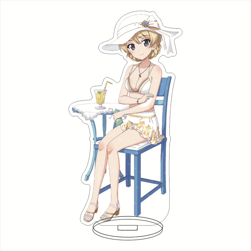 16CM 애니메이션 아크릴 스탠드 GIRLS und P - Merchandise Anime 리뷰 및 가격