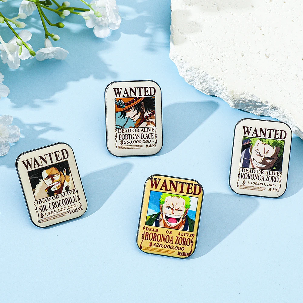 4개입 원피스 만화 애니메이션 브로치 에이스 조로 독창 - Anime One Piece Merchandise 리뷰 및 가격