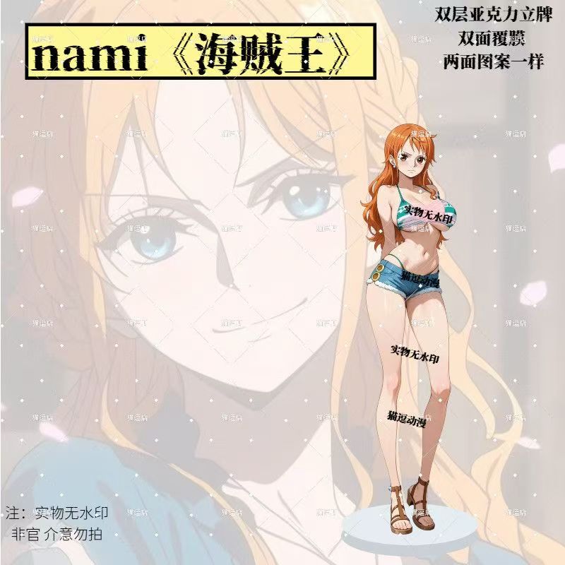 핫세일 신상 트렌디 원피스 핸콕 아크릴 애니메이션 스탠 - Anime One Piece Merchandise 리뷰 및 가격