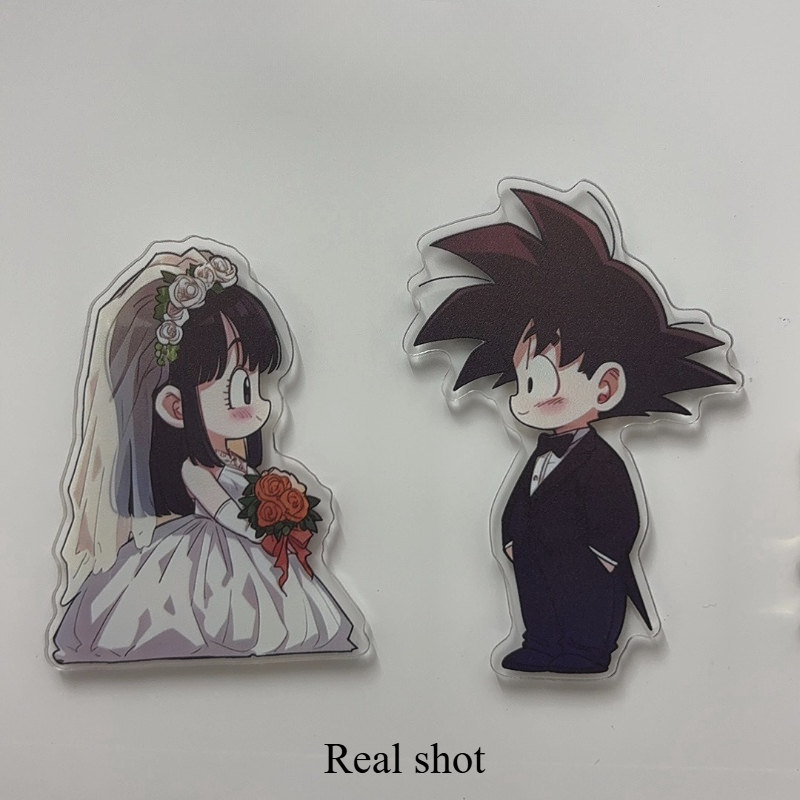 드래곤볼 만화 귀여운 웨딩드레스 테마 아크릴 냉장고 자 - Anime Merchandise Dress 리뷰 및 가격