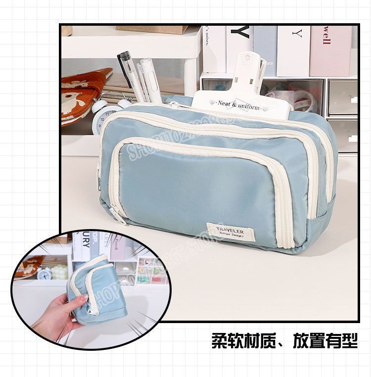 Chiikawas 문구 상자 다층 대용량 학생 연필 케 - Manga Storage Box 리뷰 및 가격