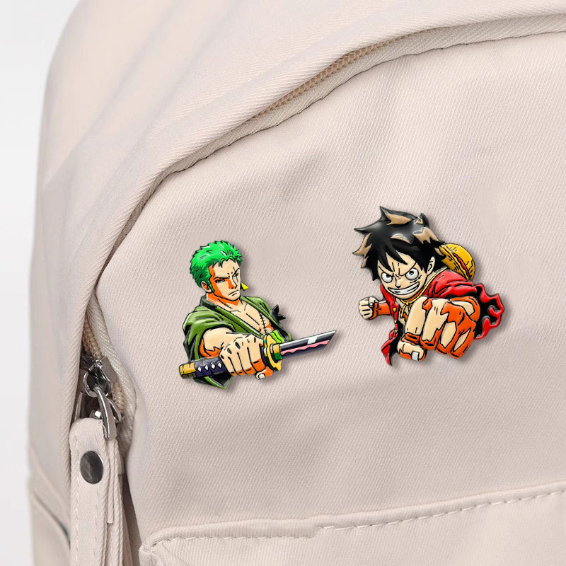 4pcs 원피스 만화 캐릭터 브로치 세트 Q 버전(몽키 - Anime One Piece Merchandise 리뷰 및 가격