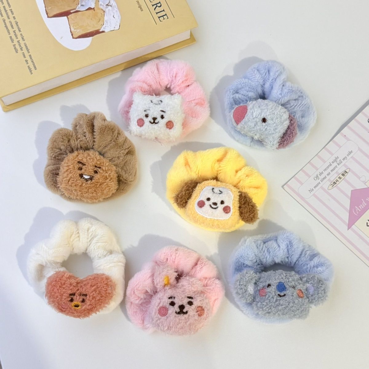 BT21 만화 귀여운 봉제인형 머리끈 카와이 헤어밴드  - Cute Anime Merchandise 리뷰 및 가격