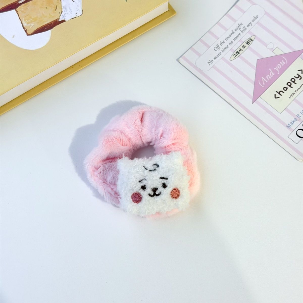 BT21 만화 귀여운 봉제인형 머리끈 카와이 헤어밴드  - Cute Anime Merchandise 리뷰 및 가격