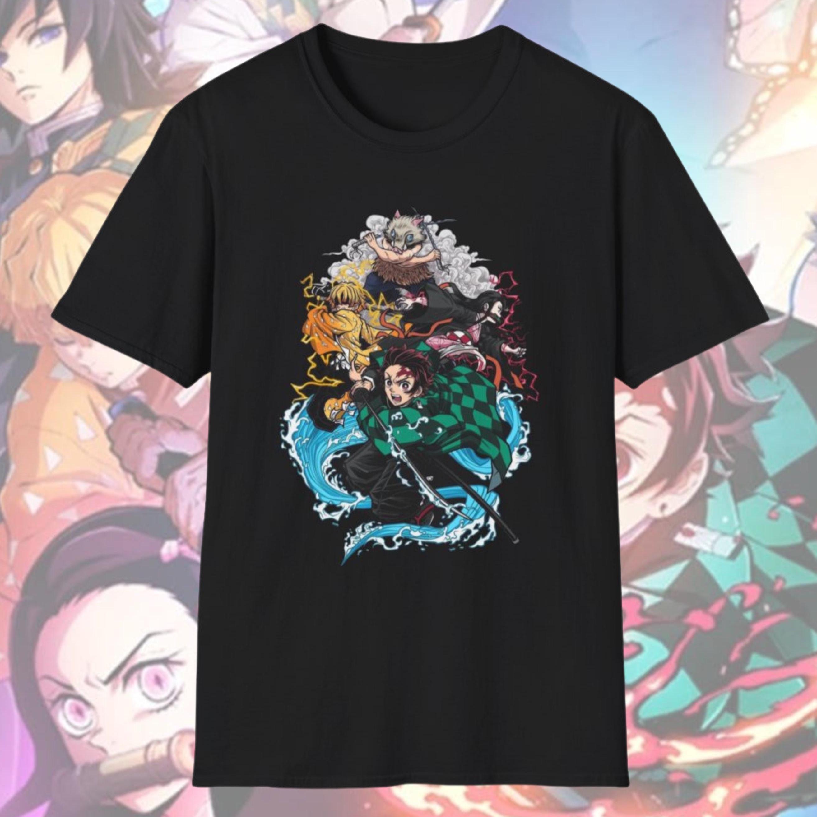 2026년 중국 설날 '악마 킬러' 애니메이션 티셔츠  - Anime Merch Shopping 리뷰 및 가격
