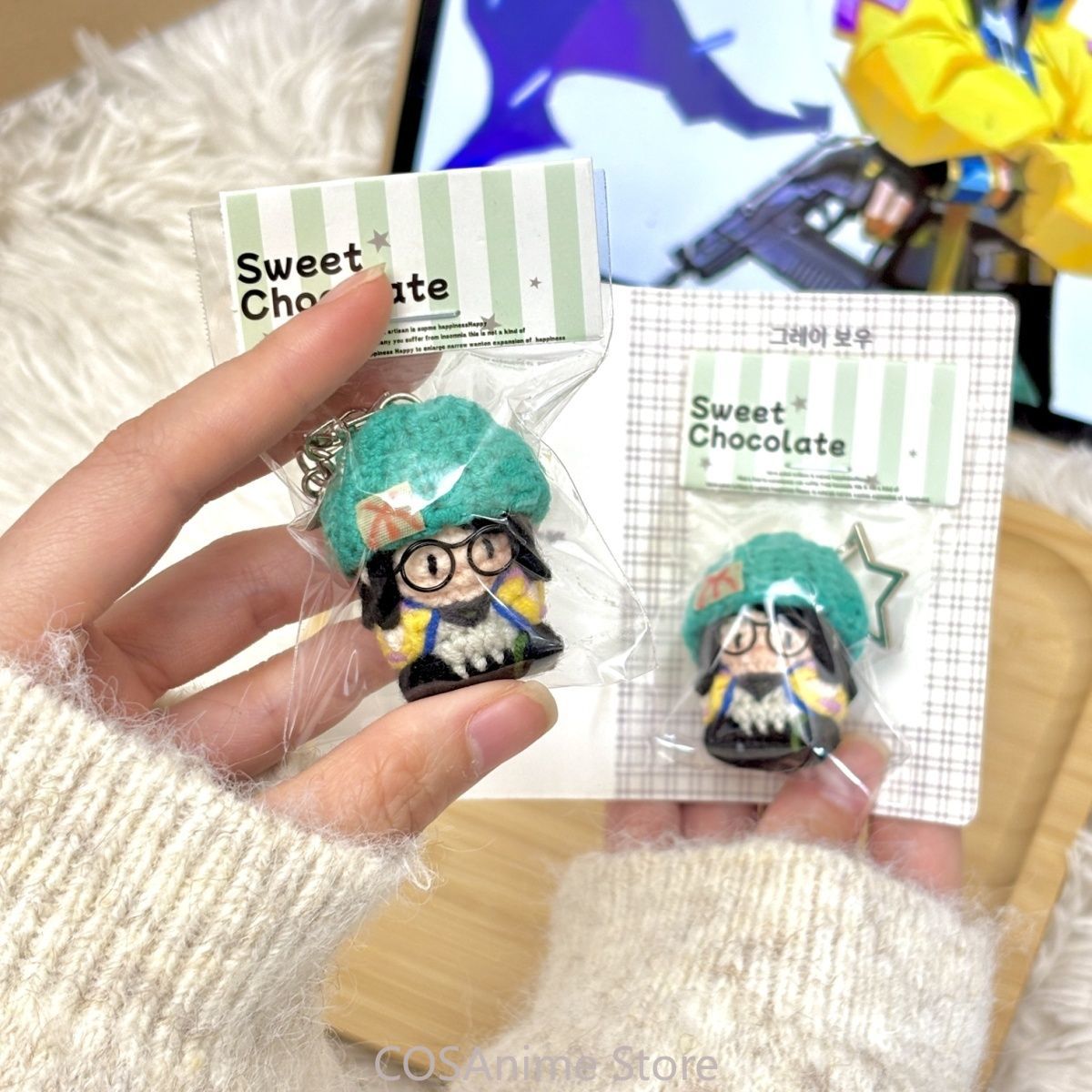 발로란트 킬조이 게임 코스프레 니트 바디 미니 플러시  - Cute Anime Merchandise 리뷰 및 가격