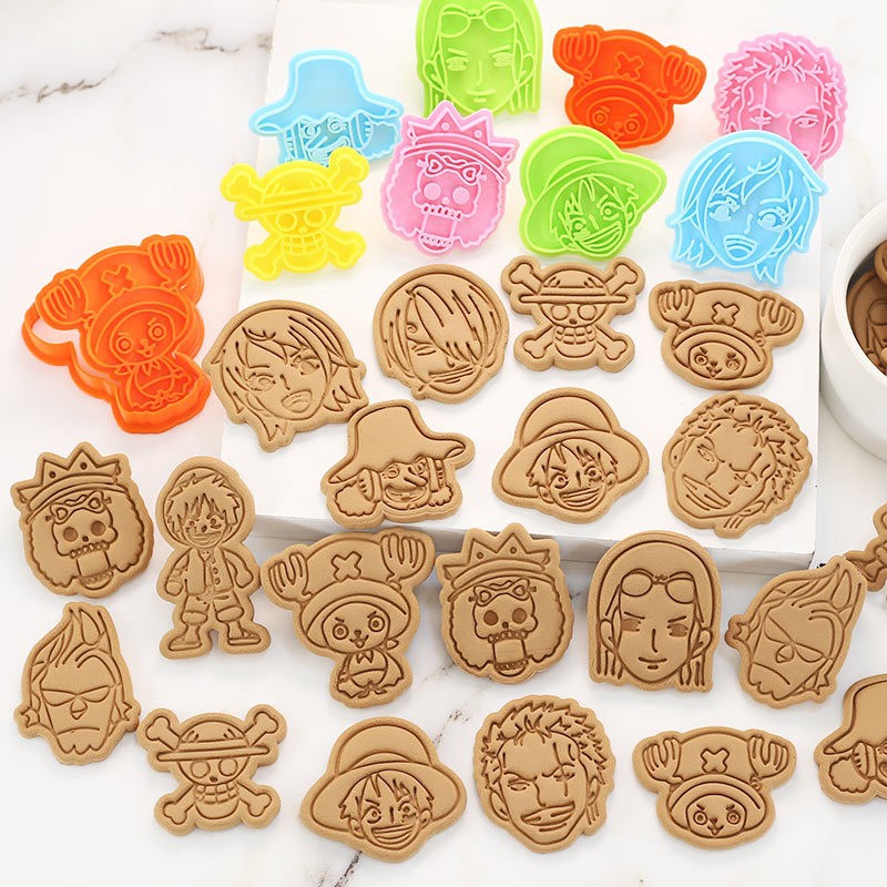 원피스 쿠킹 몰드 루피 조로 쵸퍼 해골 쿠키 몰드 액션 - Anime One Piece Merchandise 리뷰 및 가격